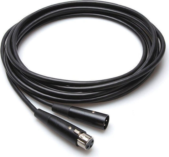 Hosa XLR-Kabel Männlich - Schwarzes 1,5m