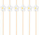 Party Picks Daisies 25 Pieces