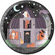 Paper Dessert Plates Spooky Friends 6 Pieces