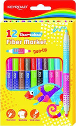 Zeichenstifte mit Doppelspitze Neon Professionell Set 24 Farben Zeichenstifte mit Doppelspitze Neon Professionell Set 24 Farben