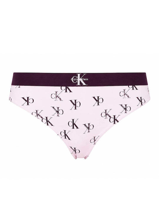 Calvin Klein Chiloți pentru femei String Roz
