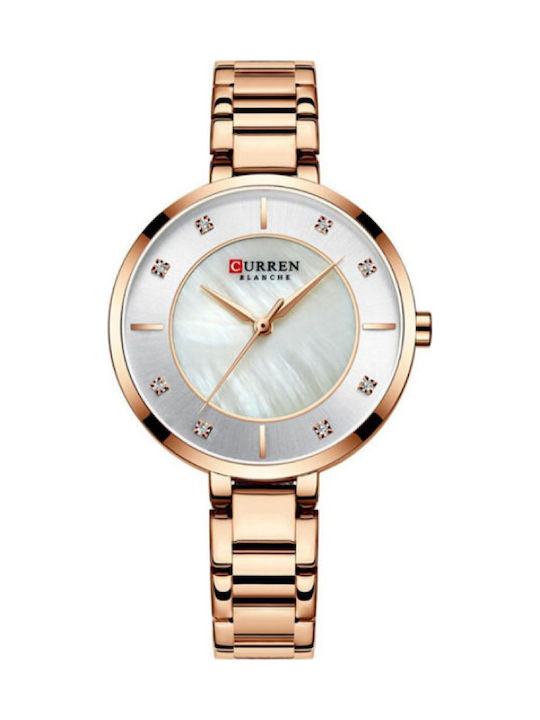 Curren Women's Watch 34mm Battery with Pink Gol...