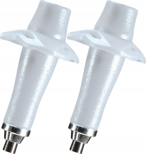 Leki Leki Άκρες Μπαστούνια Trail Running Tip Xt 9 Mm White