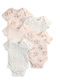 Mamas & Papas Set of Multicolour Bodysuits 5 Pieces