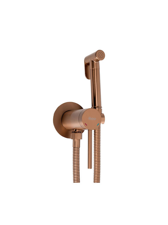 Rea Wand Retro Bidetarmaturen Gold