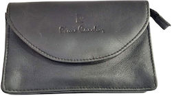 Pierre Cardin Tabaktasche Leder Schwarz Farbe 99409