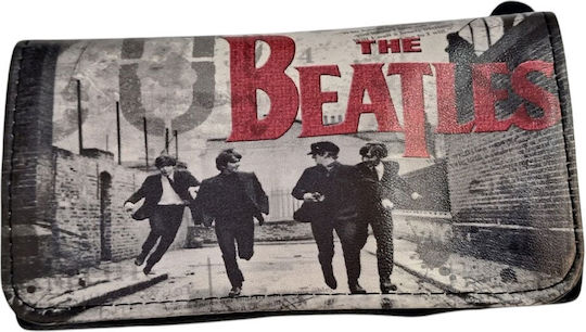 Kalliopi Silver Tabaktasche Künstliches Leder Design Beatles 14x8cm 44607-014-24