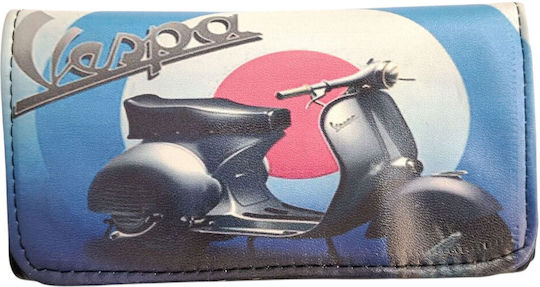 Kalliopi Silver Tabaktasche Künstliches Leder Design Vespa 14x8cm 44607-014-13