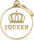 Идентификация на кучета My Family Queen Бял Сатен Myfamily
