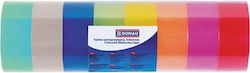Donau Isolierband 18mm x 18m 8 Stück Transparent