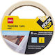 Deli Paper Tape 24mmx18.2m 14.5micron Stick Up White 6 Pieces