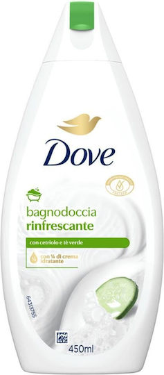 Dove Kremödes Schaumbad mit Duft Grüner Tee 450ml