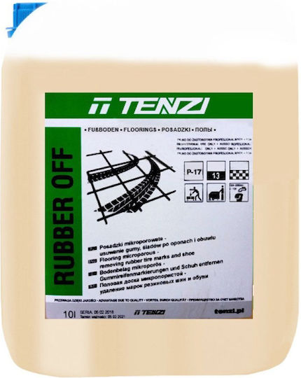 Tenzi Rubber Off Концентриран Почистващ Средство За Премахване На Следи От Каучук Гуми 10л
