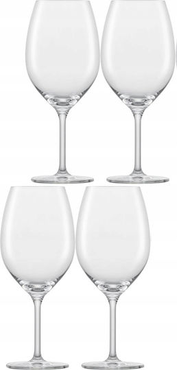 Lumarko Set Gläser für Rotwein Glas Rot 600ml 4 Stück