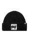Beanie Unisex Strickmütze in Schwarz
