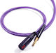 Melodika Cable 6.3mm male - 6.3mm female 15m Μωβ