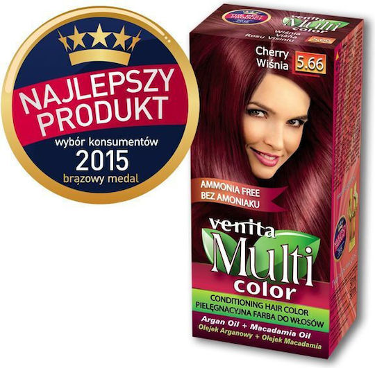 Multi Color Βαφή Μαλλιών Χωρίς Αμμωνία 5.66 Κεράσι 50ml