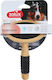 Zolux Zolux Hundebürste für langhaarige Hunde zur Fellpflege Braune