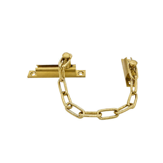 Kettenschloss Flache Messing Gold Metalor 051-1001
