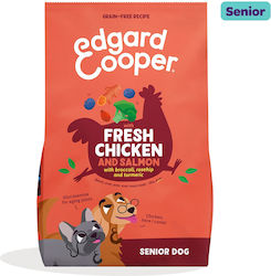 Edgard Cooper 7kg Dry Dog Food Grain-Free For Elderly Dogs With Chicken Salmon And Vegetables Edgard Cooper 7kg Dry Dog Food Grain-Free For Elderly Dogs With Chicken Salmon And Vegetables