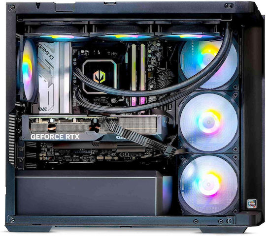 Adax DRACO SIGNATURE Гейминг Настолен Компютър (Ryzen 7-9700X/32GB DDR5/2.0TB SSD/GeForce RTX 5070/W11 Home)