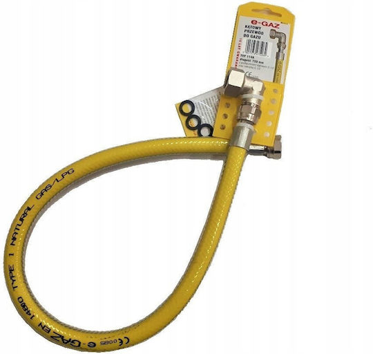 Profitor Conexiune de Gaz Fără Supapă Unghiulară 0,75m E-gas 114 S Accesorii de Gaz