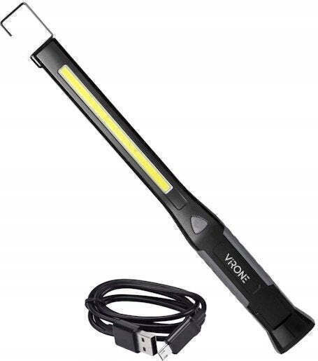 Virone Workshop LED Flashlight IPX3 with Brightness up to 400lm