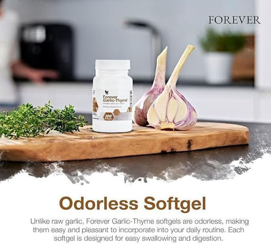 Forever Garlic-Thyme 100 Odorless Soft Capsules