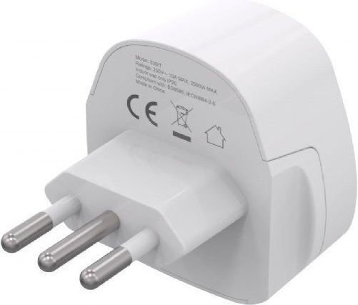 Gembird Reise-Steckdosenadapter Strom Welt > Italien 10a
