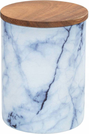 Wenko Sugar / Pasta Jar with Lid Glass Blue 1000ml