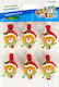 Craft with Fun Дървени Щипки За Дрехи 6 Бр
