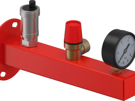 Uponor Fluvia Група за безопасност на битова гореща вода Cwu 6 Bar