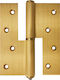 Metalor Türscharniere Messing Kugel 120x96mm Gold
