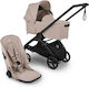 Bugaboo Dragonfly Plus 2 in 1 Baby Stroller Suitable for Newborn Black/Desert Taupe