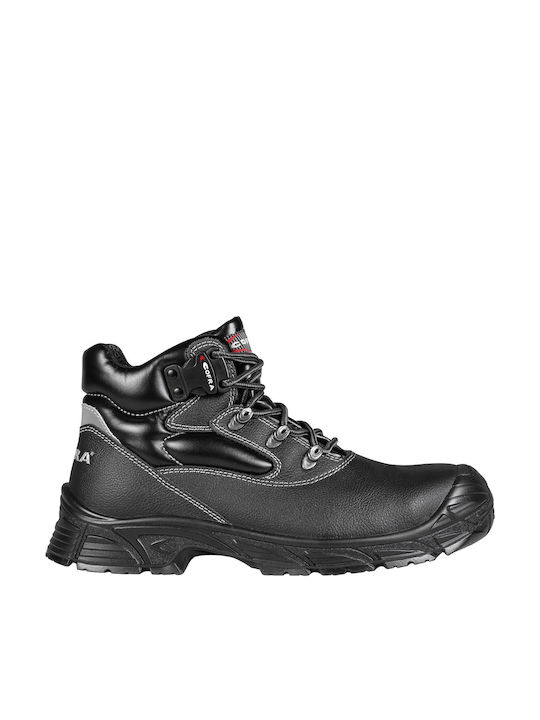 Cofra Sea Waterproof Safety Boots Black S3S with Certification CI, FO, SR