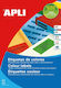 Apli Self-Adhesive A4 Labels Rectangular 210x297mm