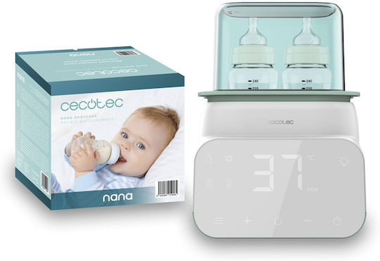 Cecotec Nana Babycare Digital Babyflaschenwärmer mit Sterilisationsfunktion