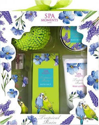 Spa Moments Tropical Rain Комплект за грижа за хидратация и почистване на тялото