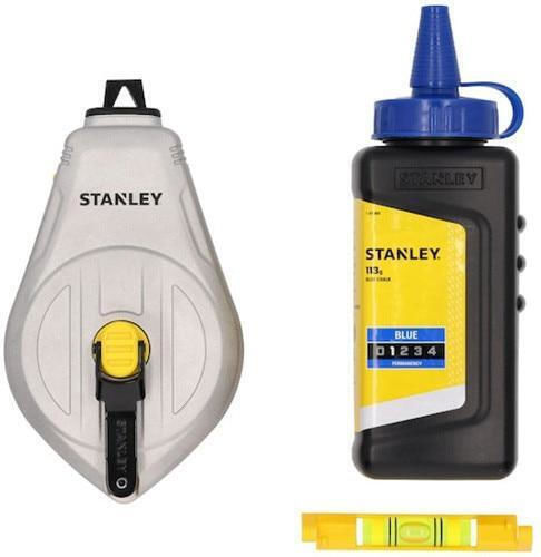 Stanley STHT47111-0 Chalk Line Set with Chalk 30m