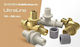 KAN-therm Ταφ Съединение Тръбни Гробове Месингово 1/2" 16mm 2509258001