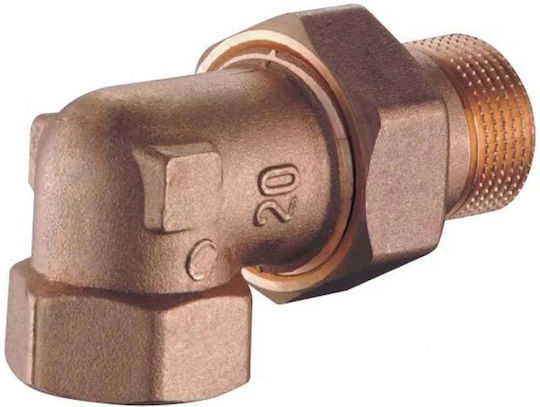 KFA Brass Pipe Elbow 1" 1mm 814-012-25