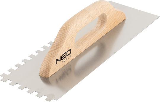 Neo Tools Мистрия Inox 380x128mm с Дървена Дръжка 50-171