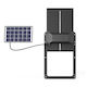 Ușă Automată Din Aluminiu A6 Pentru Coteț Conexiune Panou Solar Solar Dimensiune 35x24