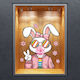 Oster Anzeige Der Hase Die Kaugummibubble 100x80cm