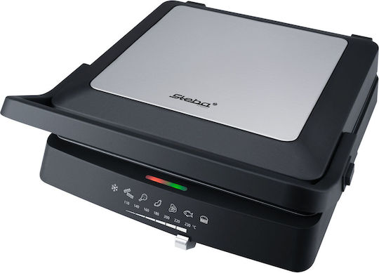 Steba FG 75 Tabletop Electric Grooved Plate Grill 2000W 27x24cm
