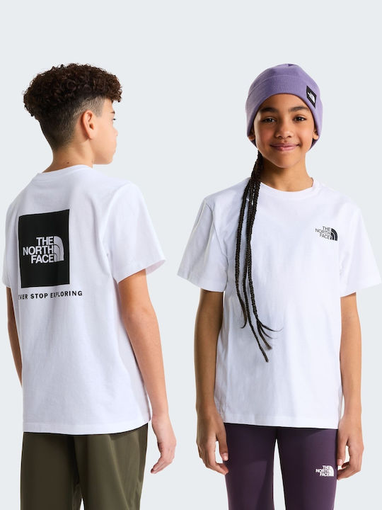 The North Face Kids T-shirt White Box Nse