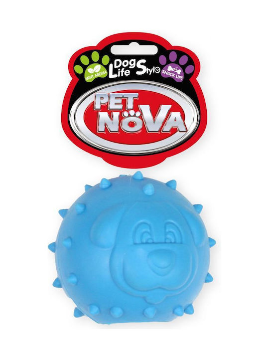 Pet Nova Glob Jucărie Pentru Câine Din Cauciuc Albastru