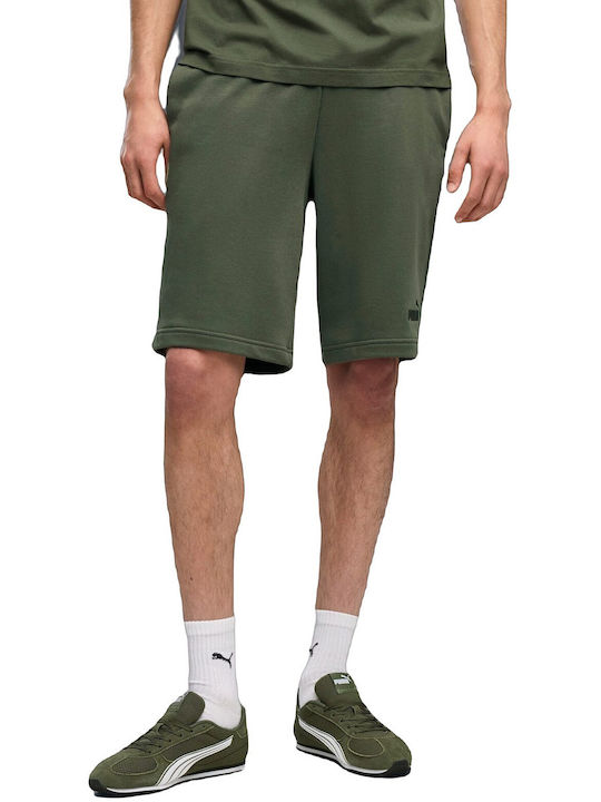 PUMA Logo Herren Shorts Grün