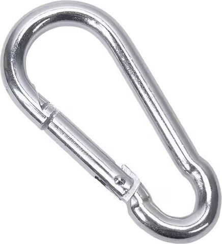 Hook Safety Carabiner 8x80mm Stainless Steel SS 304 Agroequip