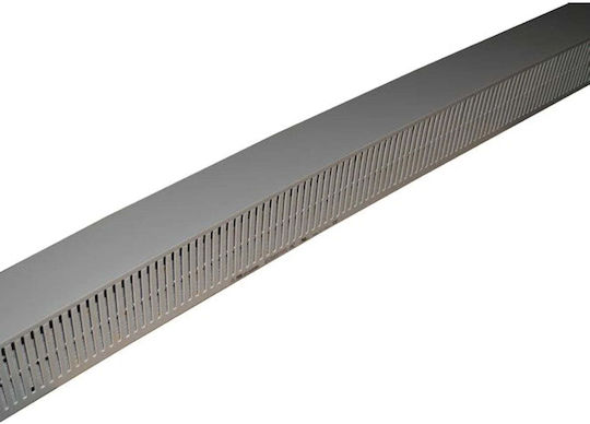 Ergom Comb Cable Duct Kopd 60 X 60mm Grey 2m E02kk-01010201201